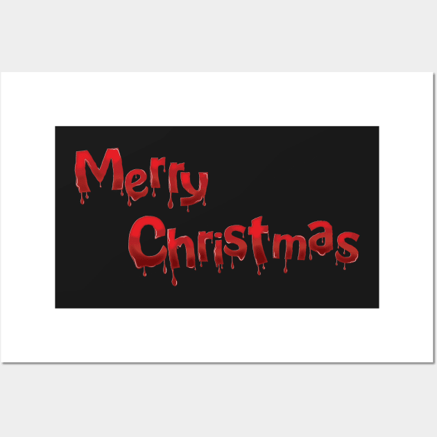 Bloody Christmas Wall Art by Godot